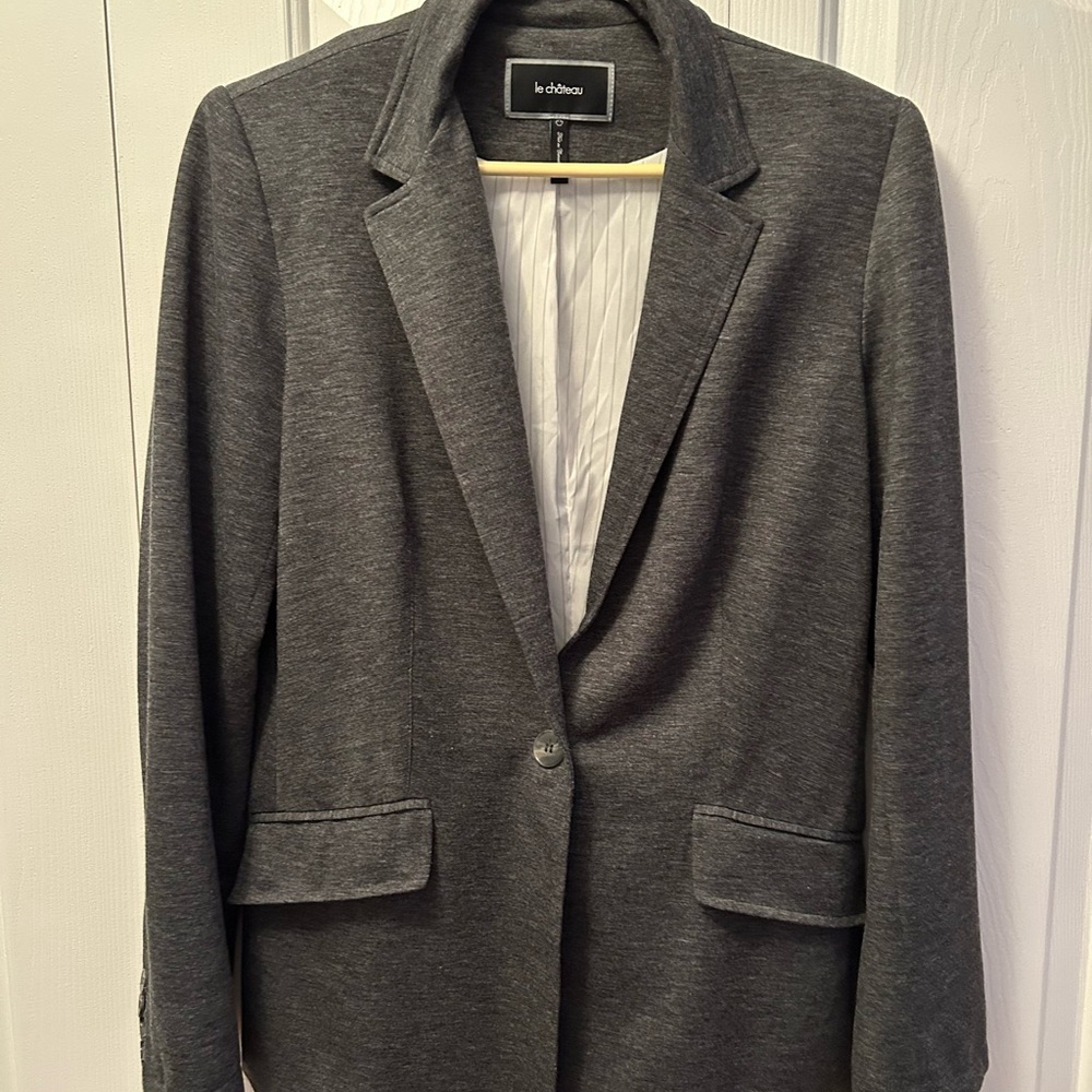 Le Chateau Charcoal Blazer for Women